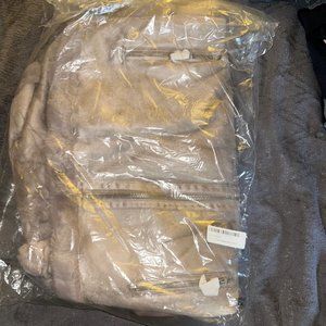 Boohooman Faux Fur Bomber Jacket